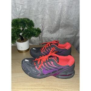 Nike Air Running Shoes Women Size 9 Gray Pink Purple Athletic Sneakers